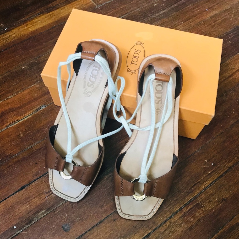 TOD’S Leather Sandal